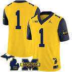 Navy Sleeves / #1 Team / S