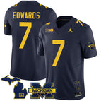 Navy / Donovan Edwards / S