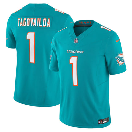 Men's Dolphins Vapor Limited Jersey - All Stitched
