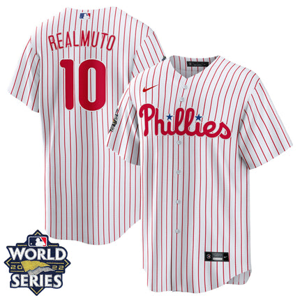 Men's Philadelphia Phillies 2022 World Series Home Player Jersey - All Stitched