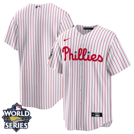 Men's Philadelphia Phillies 2022 World Series Home Player Jersey - All Stitched