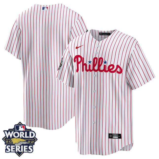 Men's Philadelphia Phillies 2022 World Series Home Player Jersey - All Stitched