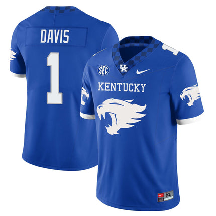 Men?s Kentucky Wildcats Football Limited Jersey ? Wildcats Logo