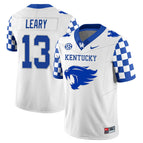 Devin Leary - 13 / White Checkerboard / S