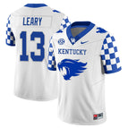 Devin Leary - 13 / White Checkerboard / S
