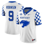 Tayvion Robinson - 9 / White Checkerboard / S
