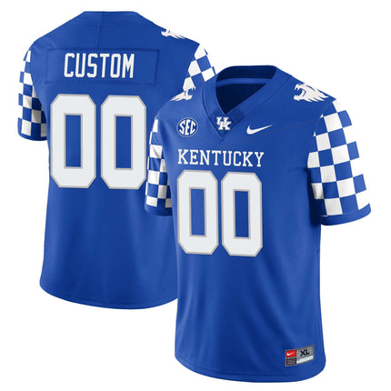 Men's Kentucky Wildcats Football Limited Custom Jersey – Wildcats Logo