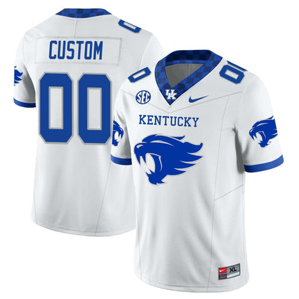 Men's Kentucky Wildcats Football Limited Custom Jersey – Wildcats Logo
