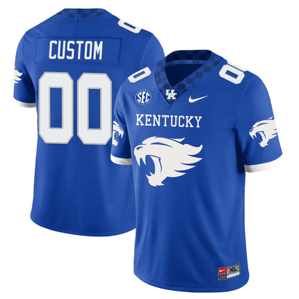 Men's Kentucky Wildcats Football Limited Custom Jersey – Wildcats Logo