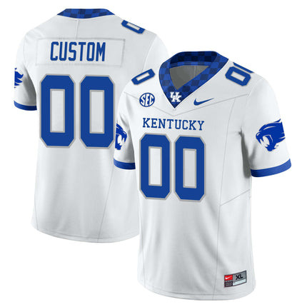 Men's Kentucky Wildcats Football Limited Custom Jersey ? Wildcats Logo