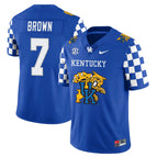 Barion Brown - 7 / Blue Checkerboard / S