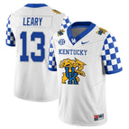 Devin Leary - 13 / White Checkerboard / S