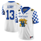 Devin Leary - 13 / White Checkerboard / S
