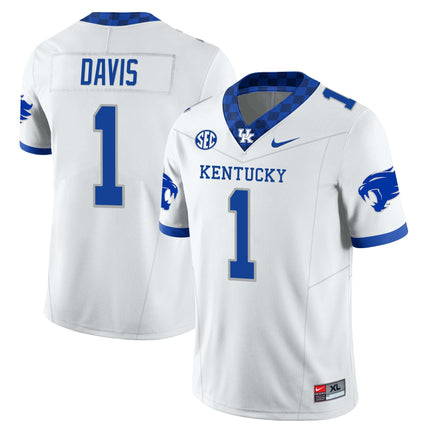 Men’s Kentucky Wildcats Football Jersey – All Stitched