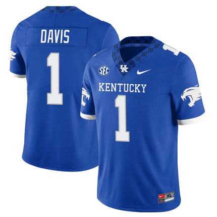 Men?s Kentucky Wildcats Football Jersey ? All Stitched
