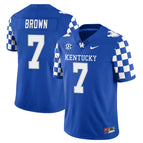 Barion Brown - 7 / Blue Checkerboard / S