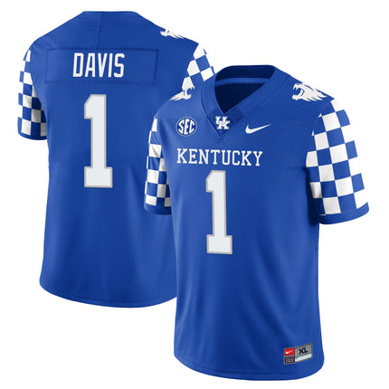 Men?s Kentucky Wildcats Football Jersey ? All Stitched