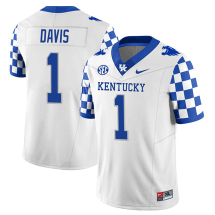 Men?s Kentucky Wildcats Football Jersey ? All Stitched
