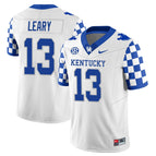 Devin Leary - 13 / White Checkerboard / S