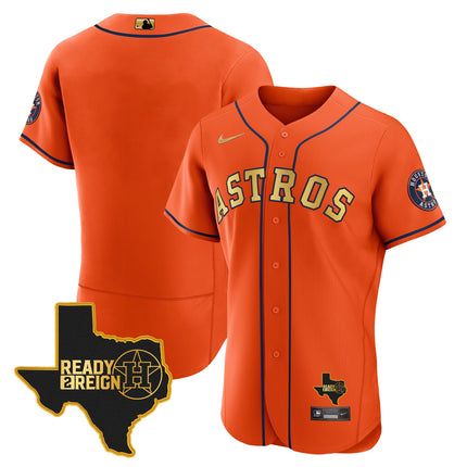 Men's Houston Astros 2023 Ready 2 Reign Flex Base Jersey - All Stitched