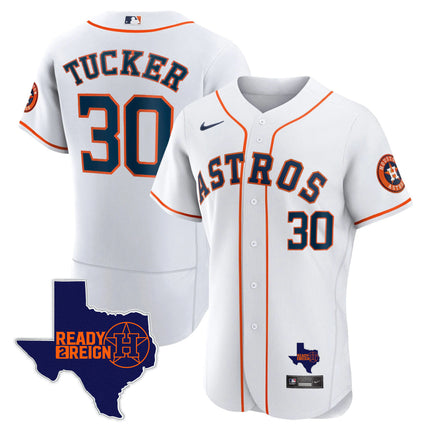Men's Houston Astros 2023 Ready 2 Reign Flex Base Jersey - All Stitched