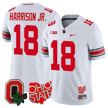 Men's Ohio State Buckeyes Jersey - Ohio State + Logo Patch