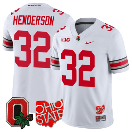 Men's Ohio State Buckeyes Jersey - Ohio State + Logo Patch