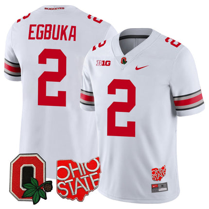 Men's Ohio State Buckeyes Jersey - Ohio State + Logo Patch