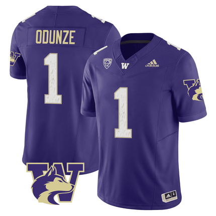 Men's Washington Huskies Limited Jersey - Huskies Logo Patch