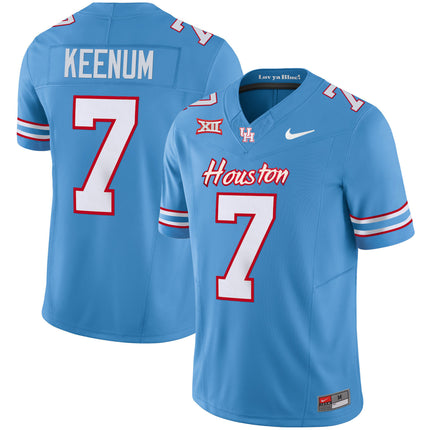 Men's Houston Cougars Oilers Inspired Vapor Jersey V4 - All Stitched