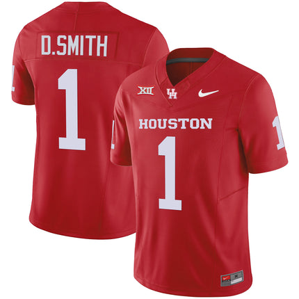 Men's Houston Cougars Oilers Inspired Vapor Jersey V4 - All Stitched