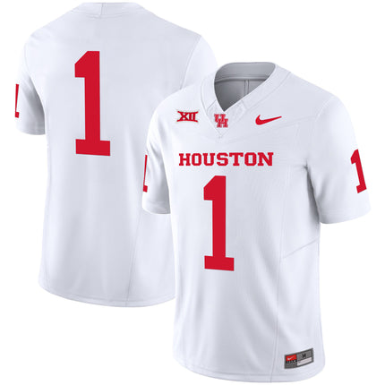 Men's Houston Cougars Oilers Inspired Vapor Jersey V4 - All Stitched