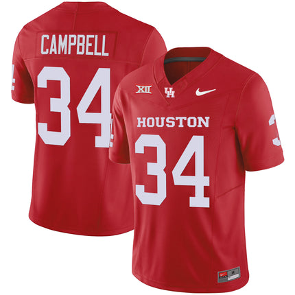 Men's Houston Cougars Oilers Inspired Vapor Jersey V4 - All Stitched