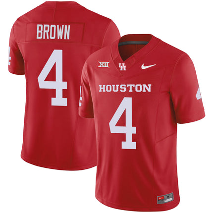 Men's Houston Cougars Oilers Inspired Vapor Jersey V4 - All Stitched