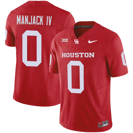 Men's Houston Cougars Oilers Inspired Vapor Jersey V4 - All Stitched