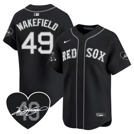 Red Sox Tim Wakefield Memorial Jersey ? All Stitched