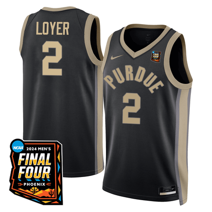 Men's Purdue Boilermakers Basketball Jersey - Final Four Patch