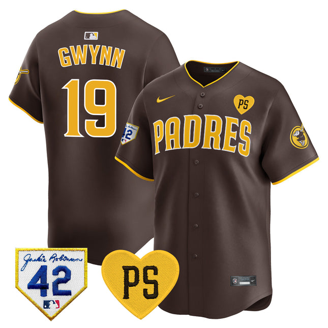 Men's Padres 2024 "for Peter" & Robinson Patch Vapor Premier Limited Jersey ?All Stitched