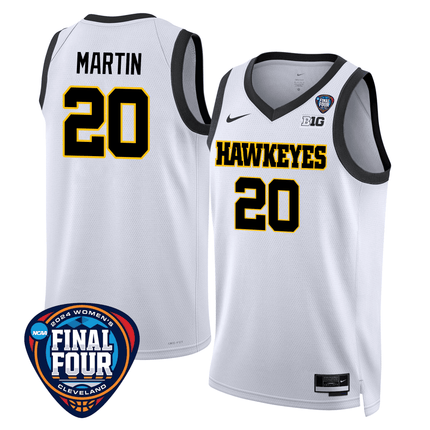 Iowa Hawkeyes Women's Basketball Association Edition Swingman Jersey - Final Four Patch- Unisex