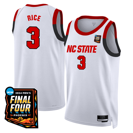 Men's NC State Wolfpack Basketball Jersey - Final Four Patch - All Stitched