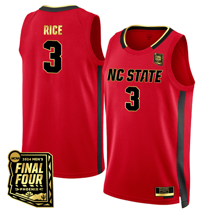Men's NC State Wolfpack Basketball Jersey - Final Four Patch - All Stitched