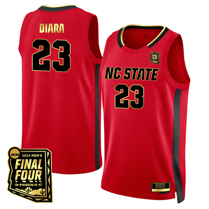 Men's NC State Wolfpack Basketball Jersey - Final Four Patch - All Stitched