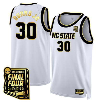 Men's NC State Wolfpack Basketball Jersey - Final Four Patch - All Stitched
