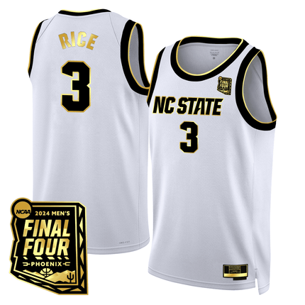 Men's NC State Wolfpack Basketball Jersey - Final Four Patch - All Stitched