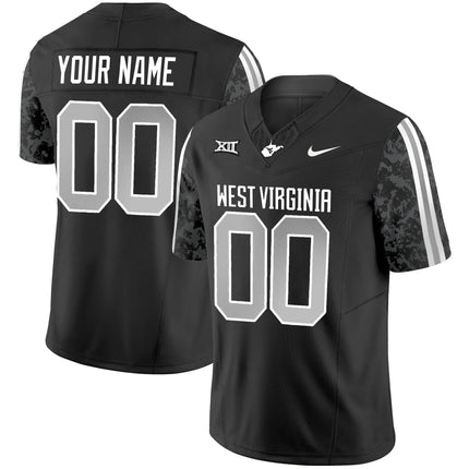 West Virginia Mountaineers 2024 Vapor Limited Custom Jersey - All Stitched