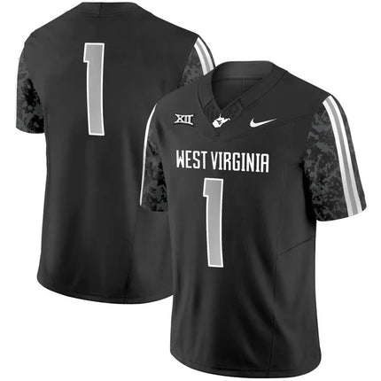West Virginia Mountaineers 2024 Vapor Limited Jersey - All Stitched