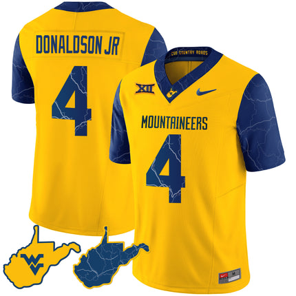 Men's West Virginia Mountaineers 2023 Country Roads Jersey - All Stitched
