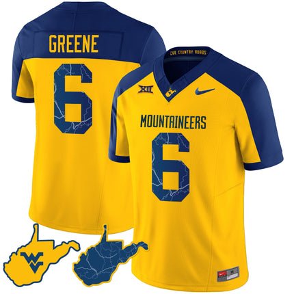 Men's West Virginia Mountaineers 2023 Country Roads Jersey - All Stitched