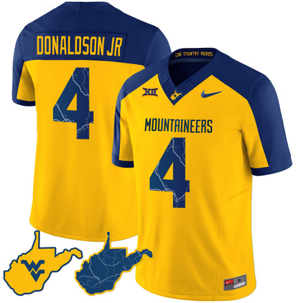 Men's West Virginia Mountaineers 2023 Country Roads Jersey - All Stitched