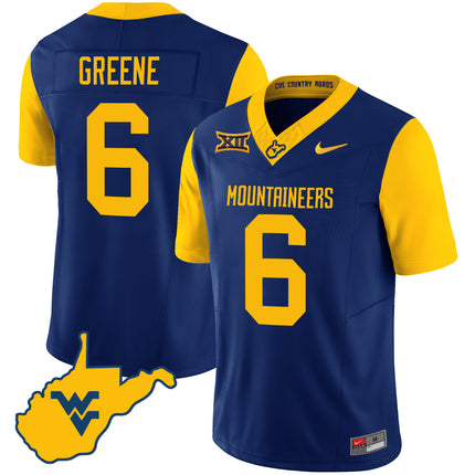 Men's West Virginia Mountaineers 2023 Country Roads Jersey - All Stitched